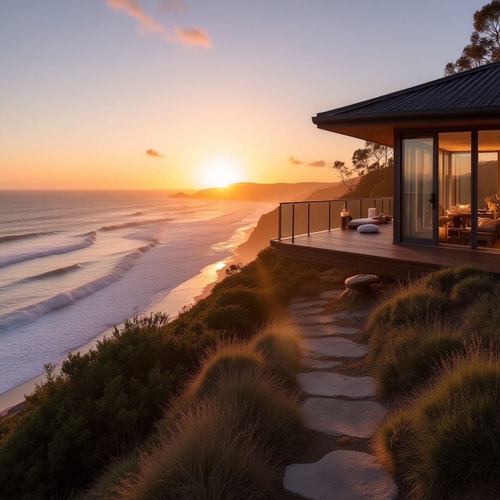 Beachside mindfulness retreat