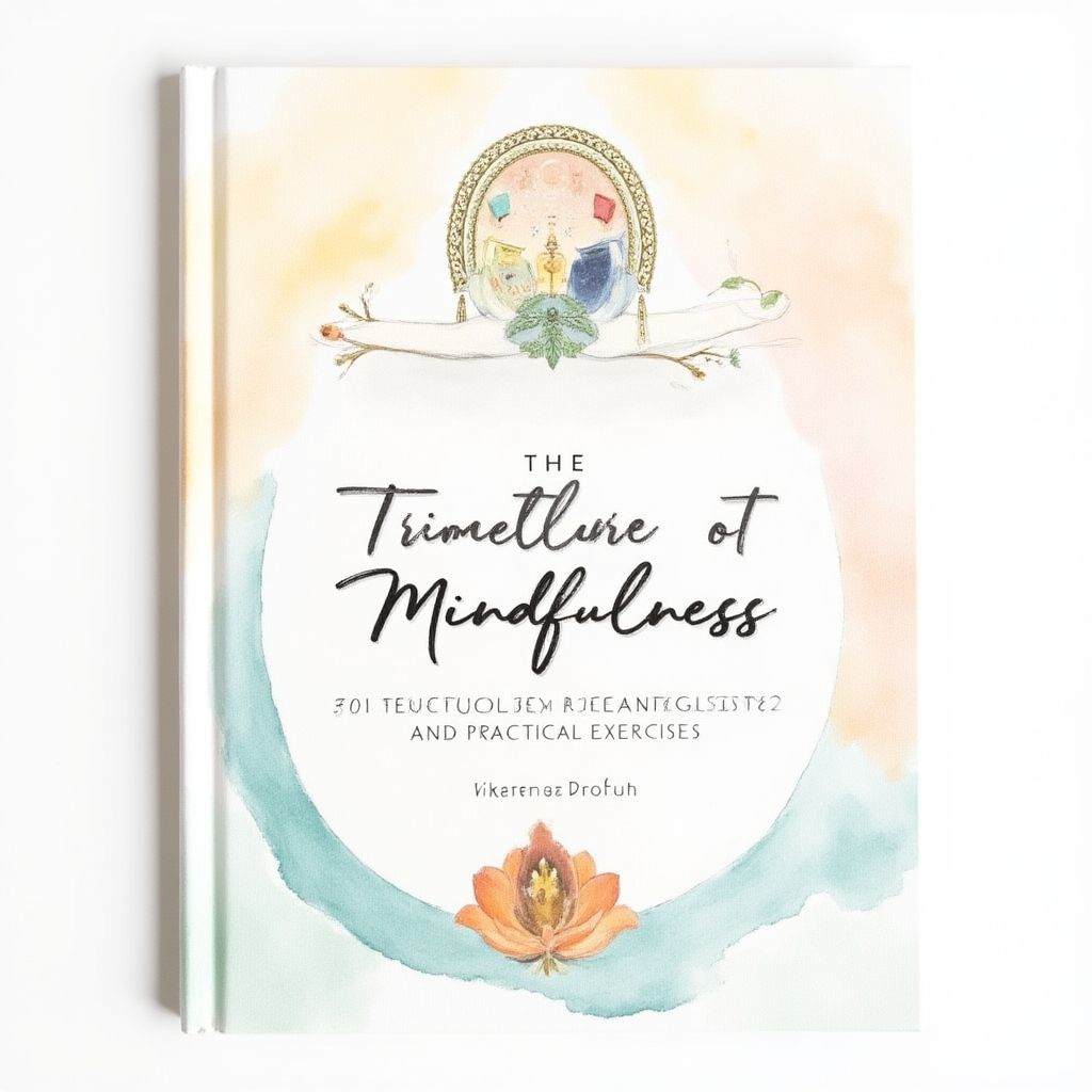 Illustrated mindfulness techniques book